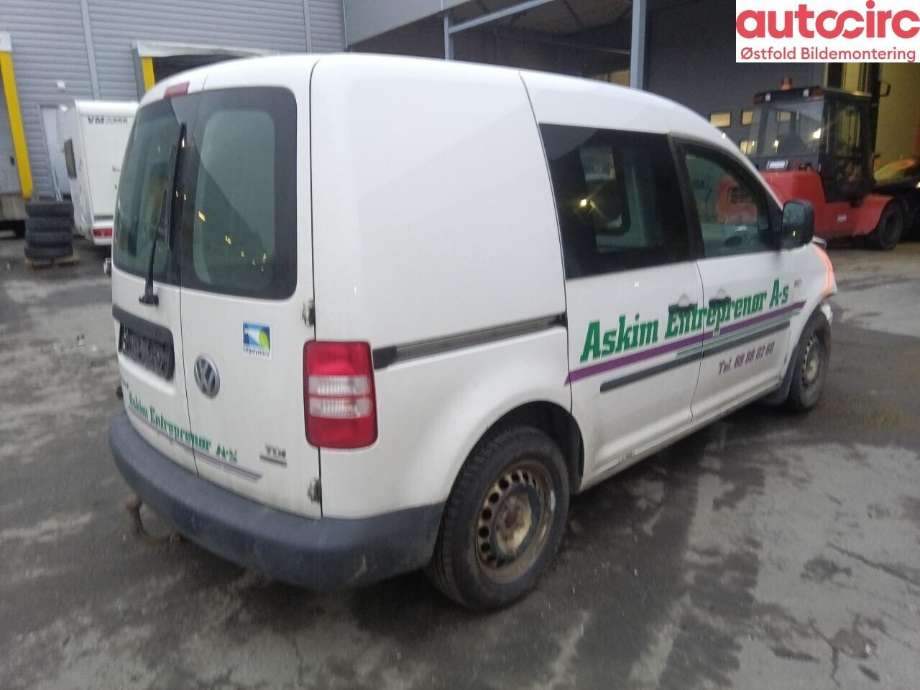 VW Caddy 2010-2015 (Type III, Fase 2) , Motorkode: CAYD, Girkassekode: