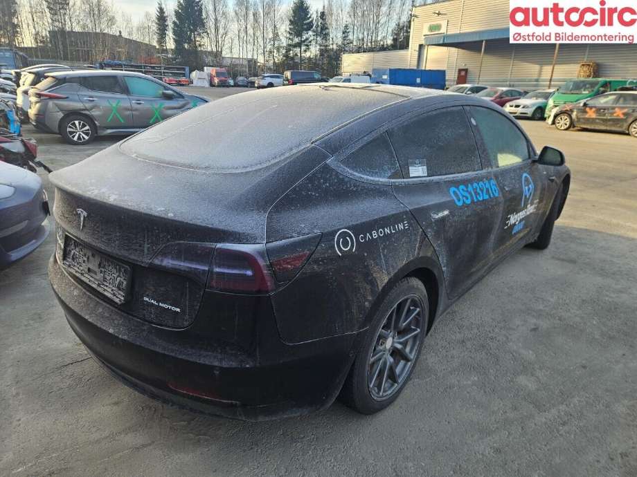 Tesla Model 3 2018-2023 (Fase 1) , Motorkode: 3D3, Girkassekode: 