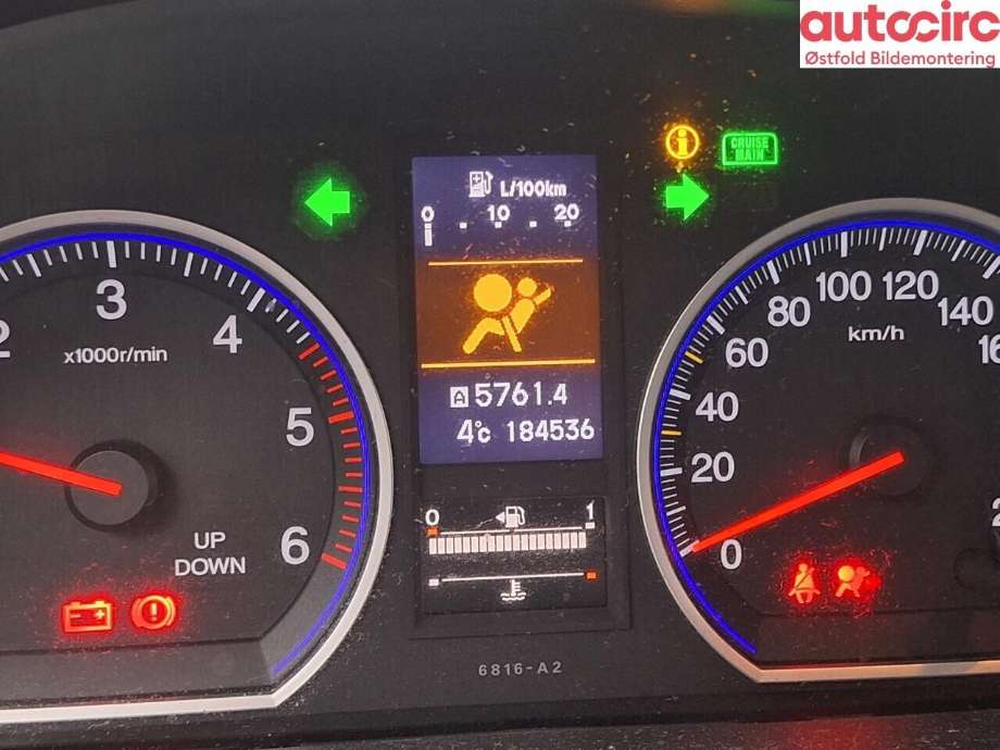 Honda CR-V 2007-2012 (Type III) , Motorkode: N22B3, Girkassekode: 