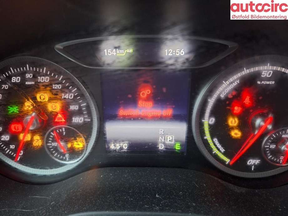 Mercedes B-Klasse 2011-2018 (W246) (W246), Motorkode: EM780.990, Girkassekode: