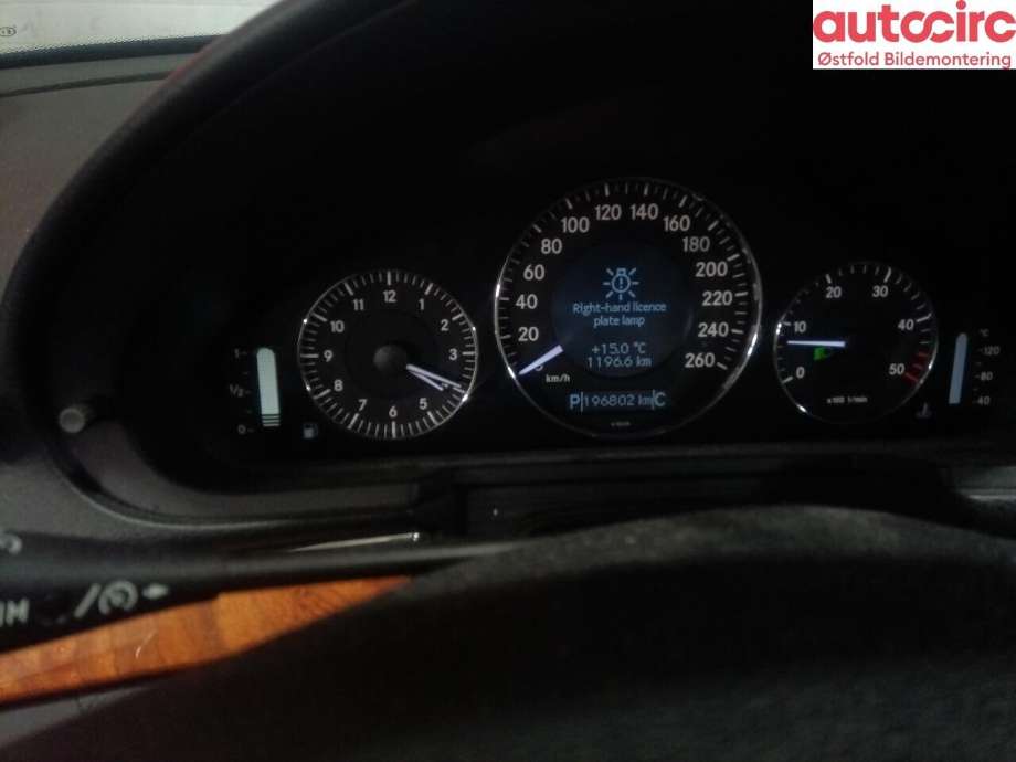 Mercedes E-Klasse 2006-2009 (Fase 2) (W211) (W211), Motorkode: OM642.920, Girkassekode: 