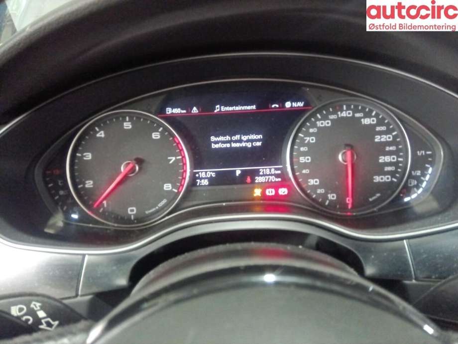 Audi A7 2010-2014 (Type I, Fase 1) , Motorkode: CHVA, Girkassekode: