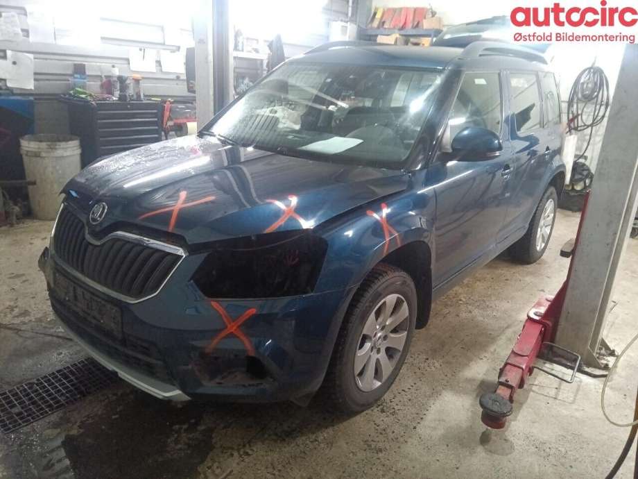 Škoda Yeti 2014-2017 (Fase 2) , Motorkode: CYVB, Girkassekode: 