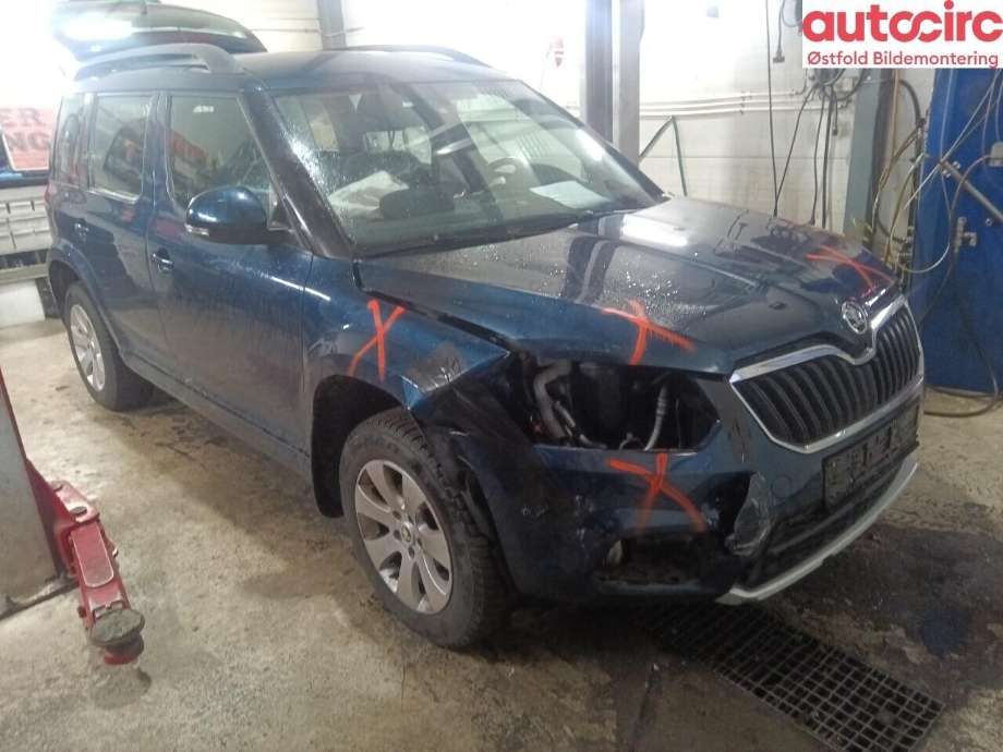 Škoda Yeti 2014-2017 (Fase 2) , Motorkode: CYVB, Girkassekode: 