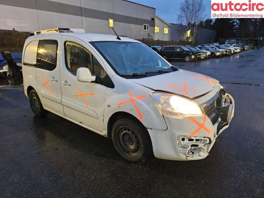 Peugeot Partner 2015-2019 (Type II, Fase 2) , Motorkode: BHY, Girkassekode: 