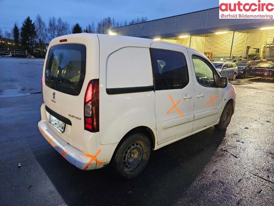 Peugeot Partner 2015-2019 (Type II, Fase 2) , Motorkode: BHY, Girkassekode: 