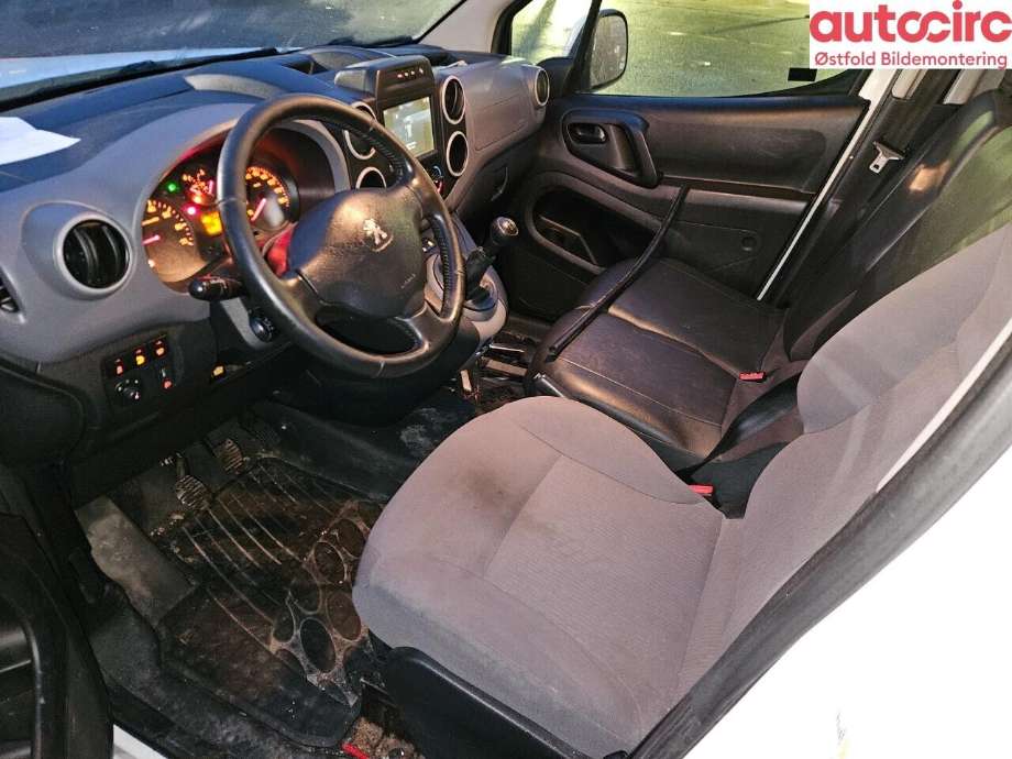 Peugeot Partner 2015-2019 (Type II, Fase 2) , Motorkode: BHY, Girkassekode: 