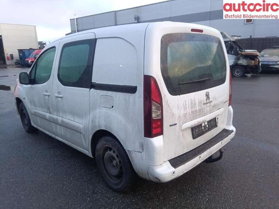 Peugeot Partner 2015-2019 (Type II, Fase 2) , Motorkode: BHY, Girkassekode: 