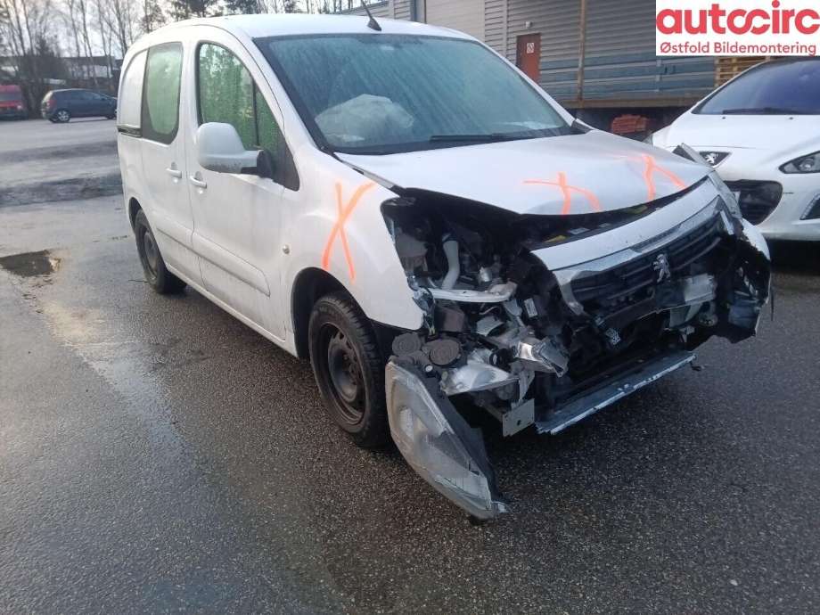 Peugeot Partner 2015-2019 (Type II, Fase 2) , Motorkode: BHY, Girkassekode: 