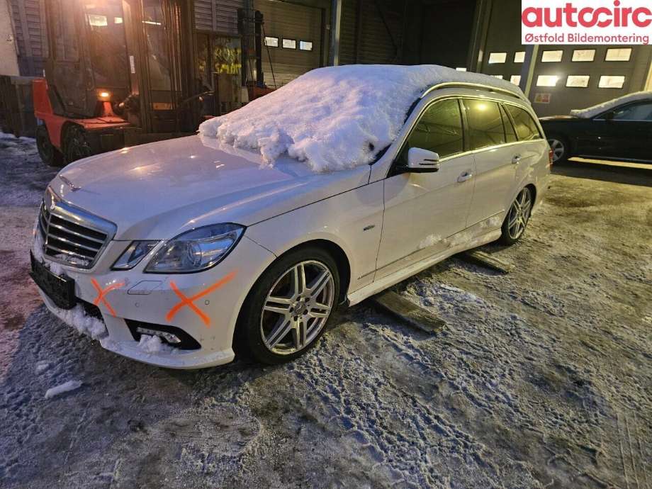 Mercedes E-Klasse 2009-2013 (Fase 1) (W212) (W212), Motorkode: OM651.924, Girkassekode: 