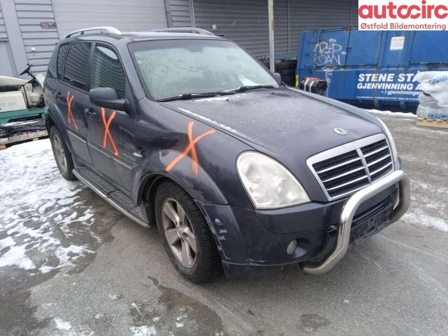 SsangYong Rexton 2007-2013 (Y250) (Y250), Motorkode: D27R-056, Girkassekode: 