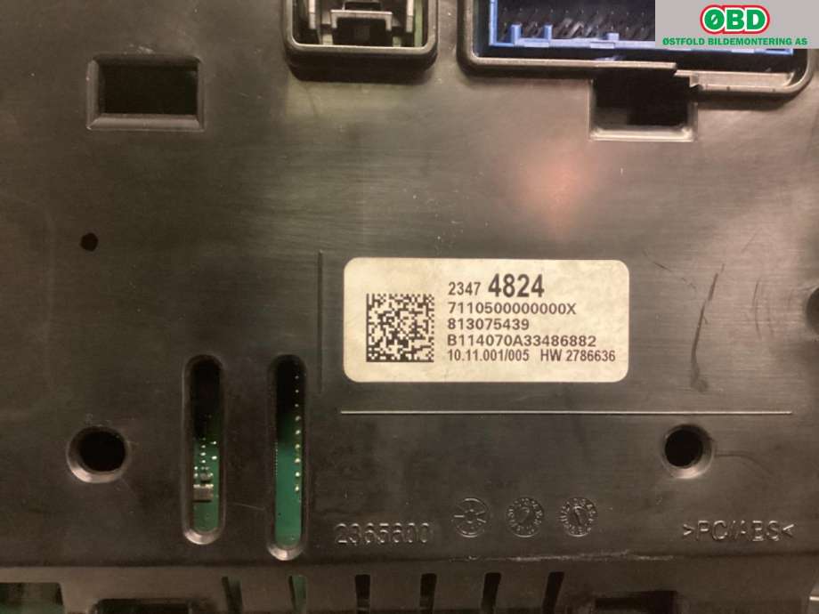 Instrumentpanel til Opel Insignia A 2014-2017  (OPEL|23437162||23474824)