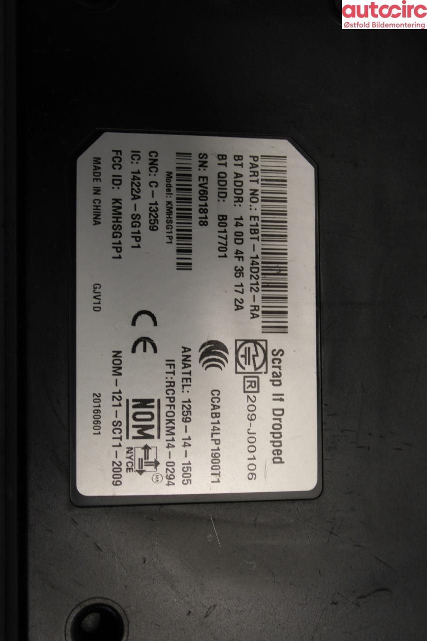 Styreenhet bluetooth til Ford Ecosport 2016-->> (FORD|2117965||E1BT-14D212-RA)