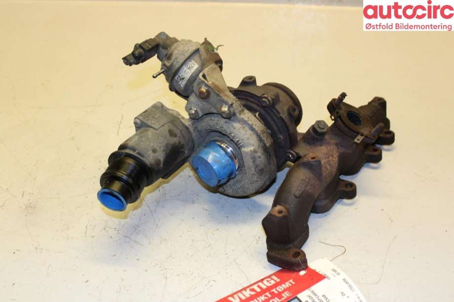 Turbo til VW Transporter / Caravelle, 2009-2015 (Fase 2) (T5) (T5) (VOLKSWAGEN|03L 253 016 M)