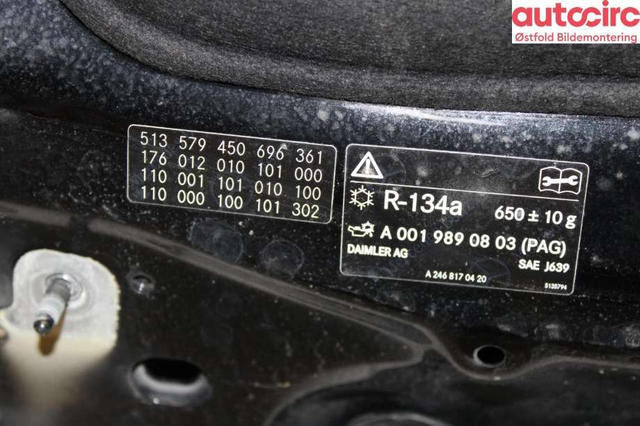 Panser til Mercedes A-Klasse 2012-2018 (W176) (W176) (MERCEDES|A 176 880 00 57|)