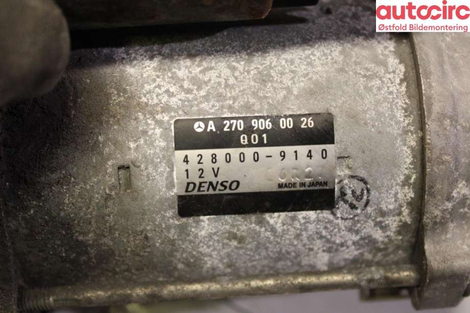 Starter diesel til Mercedes A-Klasse 2012-2018 (W176) (W176) (MERCEDES|A 645 906 08 00|)