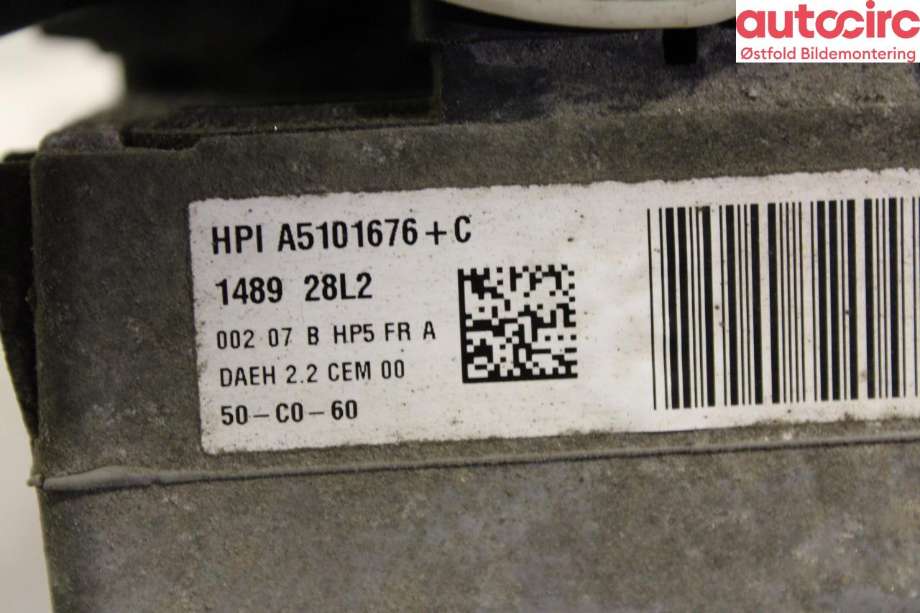 Servo pumpe elektrisk til Peugeot 508 2011-2014 (Type I, Fase 1)  (PEUGEOT|16 070 392 80|)