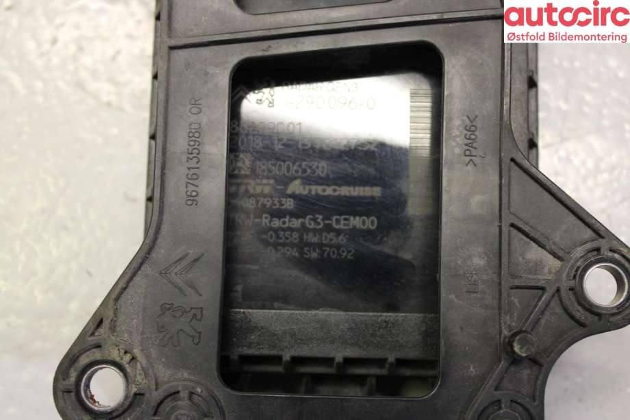 Sensor radar til Peugeot 308 2013-2021 (Type II)  (PEUGEOT|16 385 365 80|)