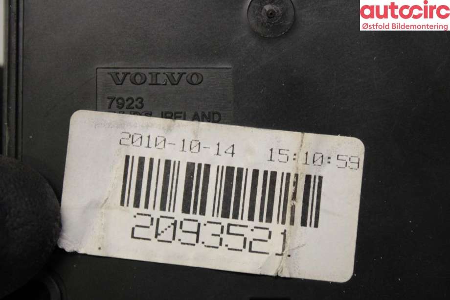 Instrument kjørecomputer til Volvo V70 2007-2013 (Type III, Fase 1)  (|31328828)