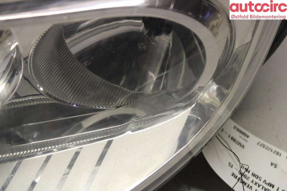 Frontlykt venstre halogen til Ford Galaxy 2010-2015 (Type III, Fase 2)  (FORD|1801378|)