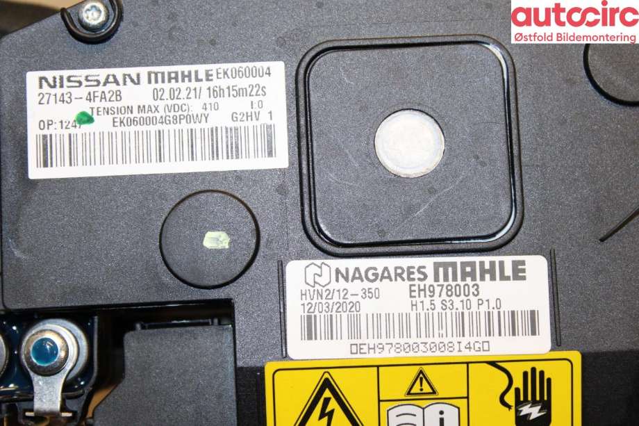 Varmeapparat register til Nissan NV200 2010-2019  (NISSAN|271434FA2B|)