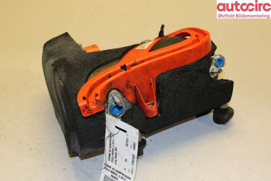 Aircondition kompressor til Tesla Model 3 2018-2023 (Fase 1)  (TESLA|1582668-00-F|)