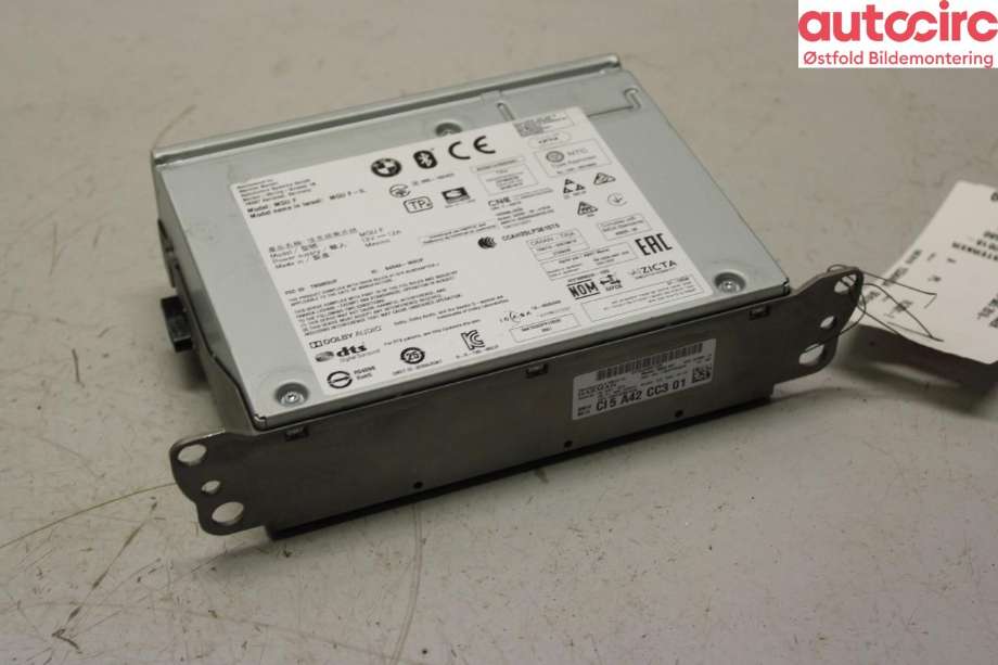 Bilstereo forsterker til BMW X5, 2018-->> (G05) (G05) (BMW|65 12 5 A69 489)