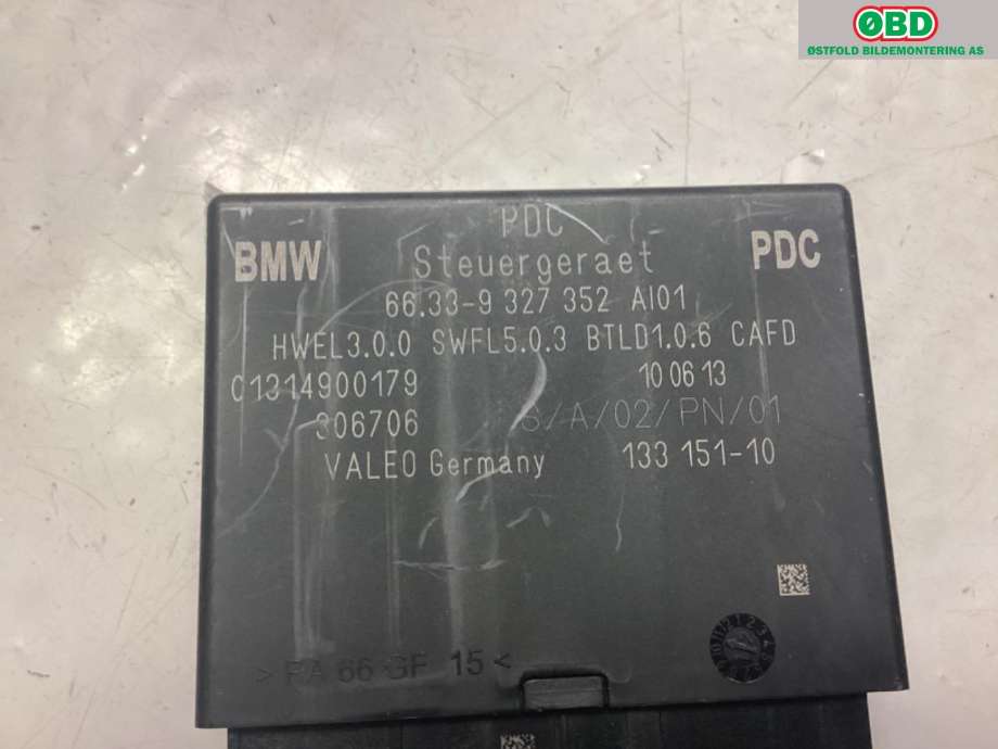 Styreenhet parkering til BMW X5 2013-2018 (F15) (F15) (BMW|66 33 5 A02 F95||66339327352)