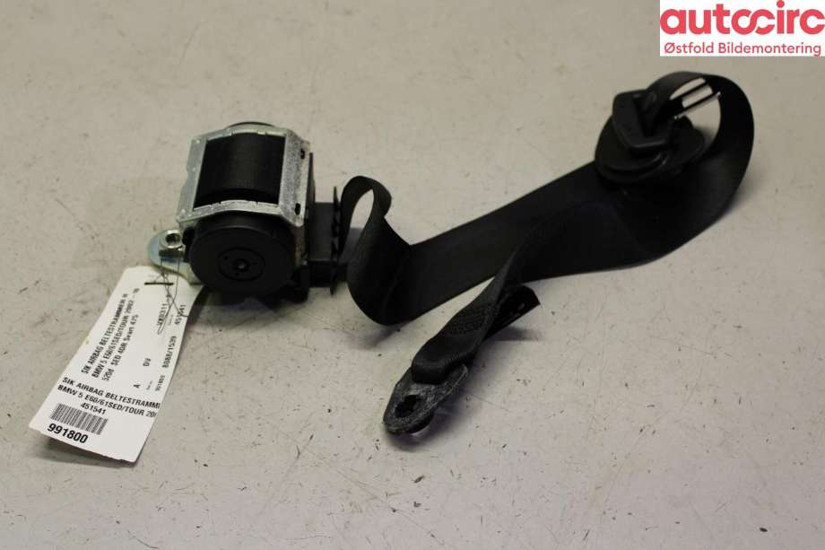 Airbag beltestrammer til BMW 5-Serie, 2003-2010 (E60/E61) (E60/E61) (BMW|72 11 9 110 045)