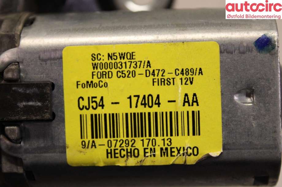 Viskermotor bakrute til Ford Kuga 2013-2019  (FORD|5160318|)