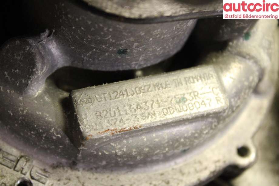Turbo til Renault Clio 2012-2016 (Type IV, Fase 1)  (RENAULT||8201164371)