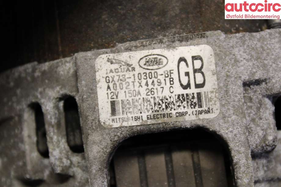 Dynamo til Jaguar F-TYPE 2013-->> (JAGUAR|T2H26974|)