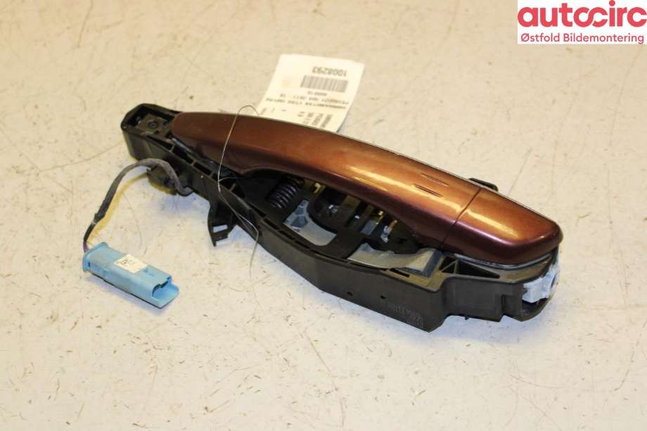 Dørhåndtak utv høyre bak til Peugeot 508, 2011-2014 (Type I, Fase 1)  (PEUGEOT|9109 F5)