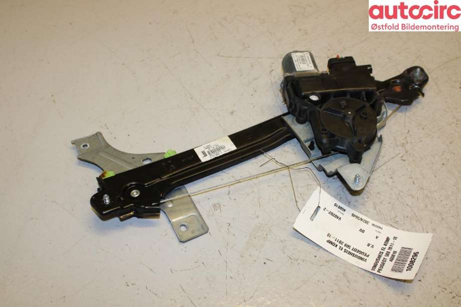 Ruteheis venstre bak til Peugeot 508, 2011-2014 (Type I, Fase 1)  (PEUGEOT|9223 H5)