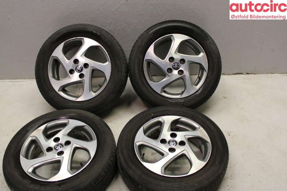 Felgsett aluminium til Toyota Yaris 2014-2020 (Type III, Fase 2)  (TOYOTA|)