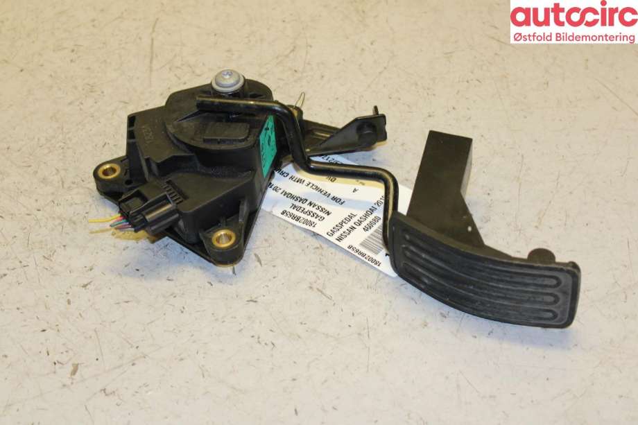 Pedal gass til Nissan Qashqai, 2010-2014 (Type I, Fase 2)  (NISSAN|18002BR65B)