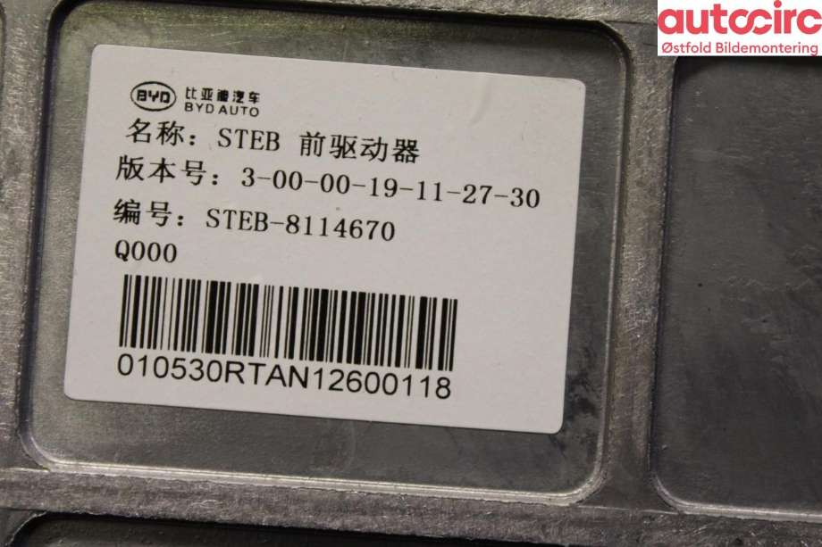 Inverter elbil til BYD Tang 2020-->>  (BYD TANG|)