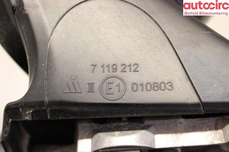 Speil høyre til BMW 3-Serie 2005-2011 (E90/E91/E92/E93) (E90/E91/E92/E93) (BMW|51 16 7 176 168|)