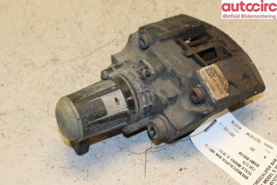 Bremsecaliper høyre bak til Tesla Model S 2016-2021 (Fase 2)  (TESLA|1021250-00-F|)