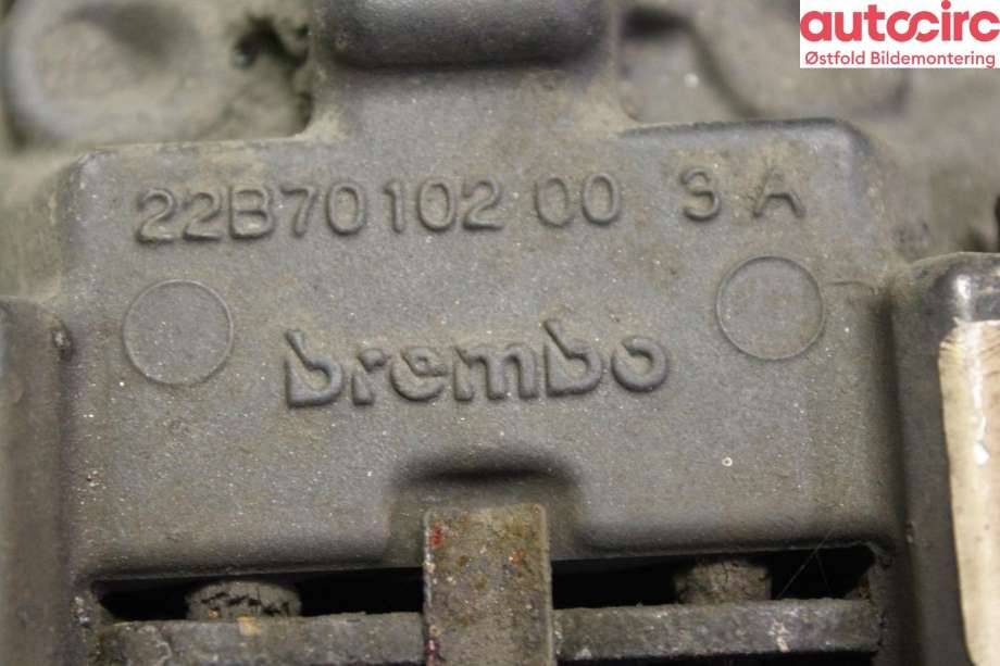 Bremsecaliper venstre bak til Tesla Model S 2016-2021 (Fase 2)  (TESLA|1021252-00-F|)