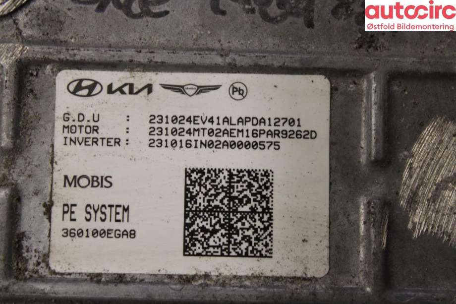Motor elbil foran til Hyundai Kona 2024-->> (Type II)  (HYUNDAI|36501-0EGA1|)