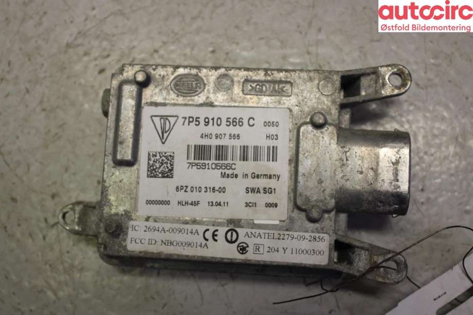 Sensor radar til Porsche Cayenne, 2010-2017 (92A) (92A) (PORSCHE|958 618 566 01)