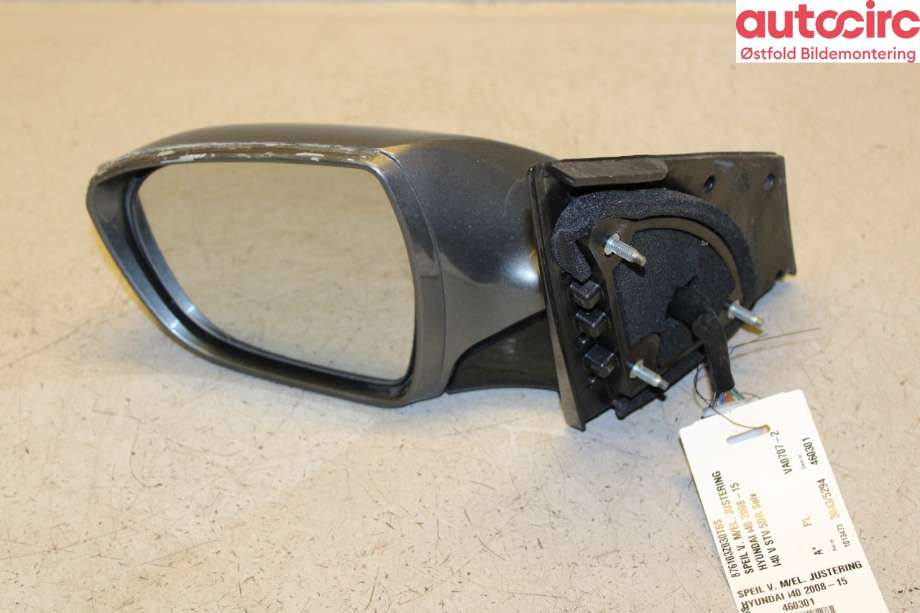 Speil venstre til Hyundai i40, 2012-2017  (HYUNDAI|876103Z030T6S)