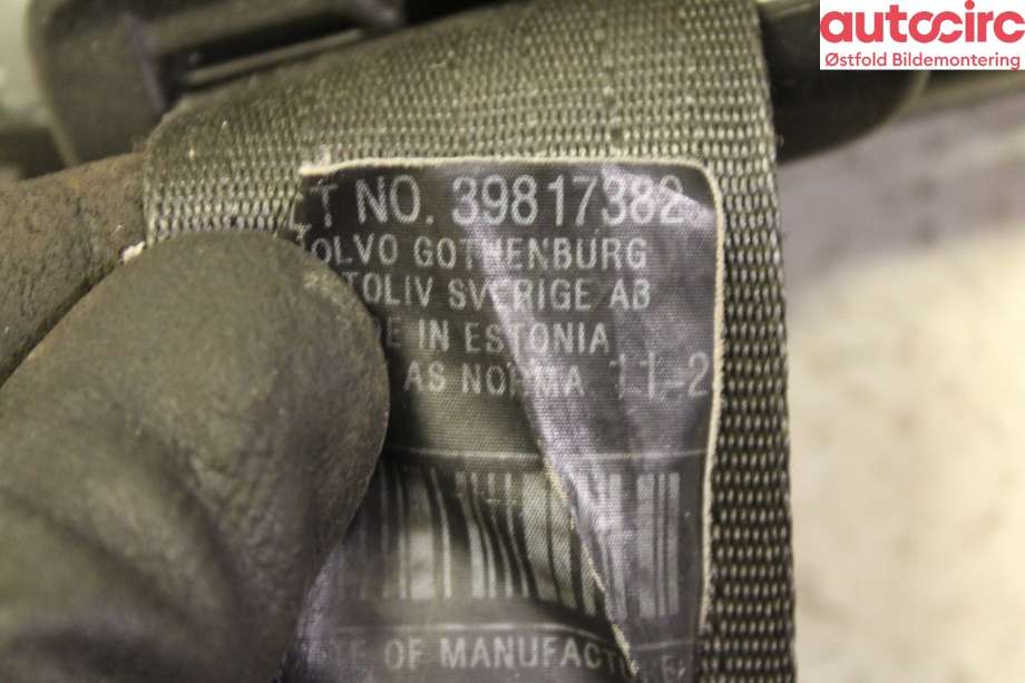 Airbag beltestrammer til Volvo XC60 2014-2017 (Type I, Fase 2)  (VOLVO|39838674|)