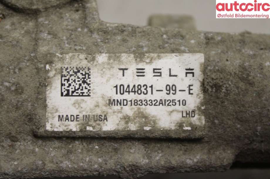 Tannstang elektrisk til Tesla Model 3 2018-2023 (Fase 1)  (TESLA|1044831-99-E|)