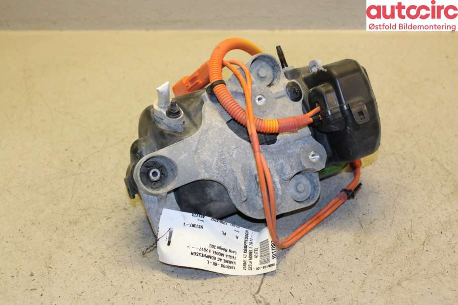 Aircondition kompressor til Tesla Model 3, 2018-2023 (Fase 1) (TESLA|1088198-00-L)