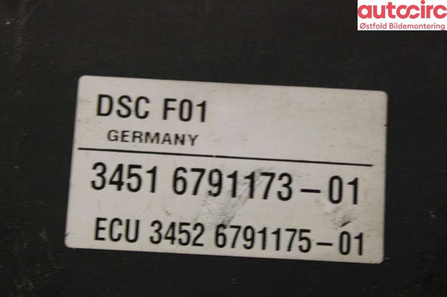 ABS sentral til BMW 7-Serie 2009-2015 (F01/F02/F03/F04) (F01/F02/F03/F04) (BMW|34 51 6 850 069|)