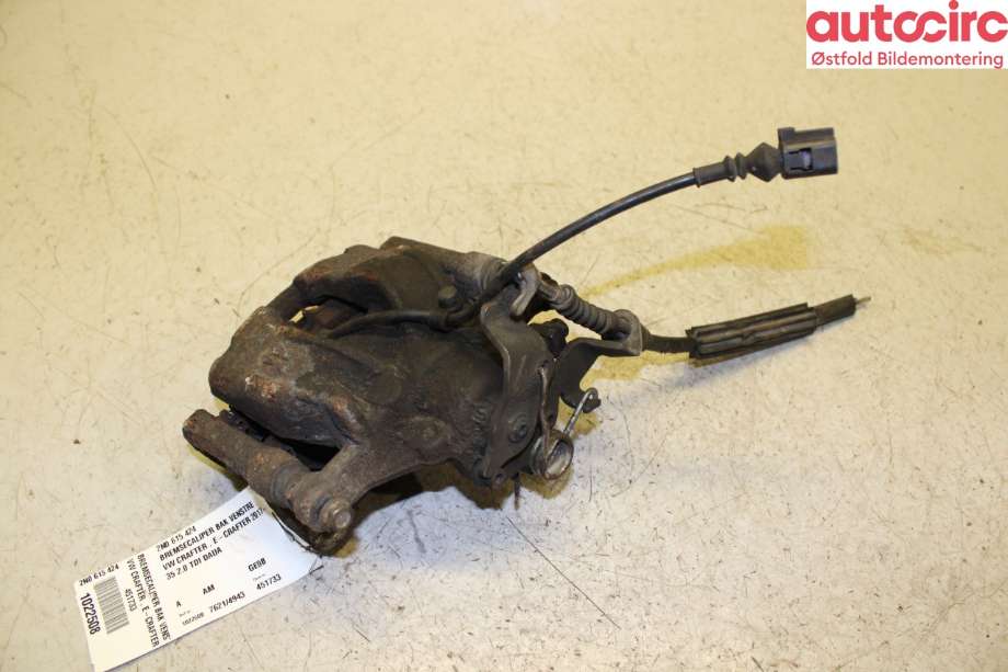 Bremsecaliper venstre bak til VW Crafter 2016-->> (Type II)  (VOLKSWAGEN|2N0 615 424|)