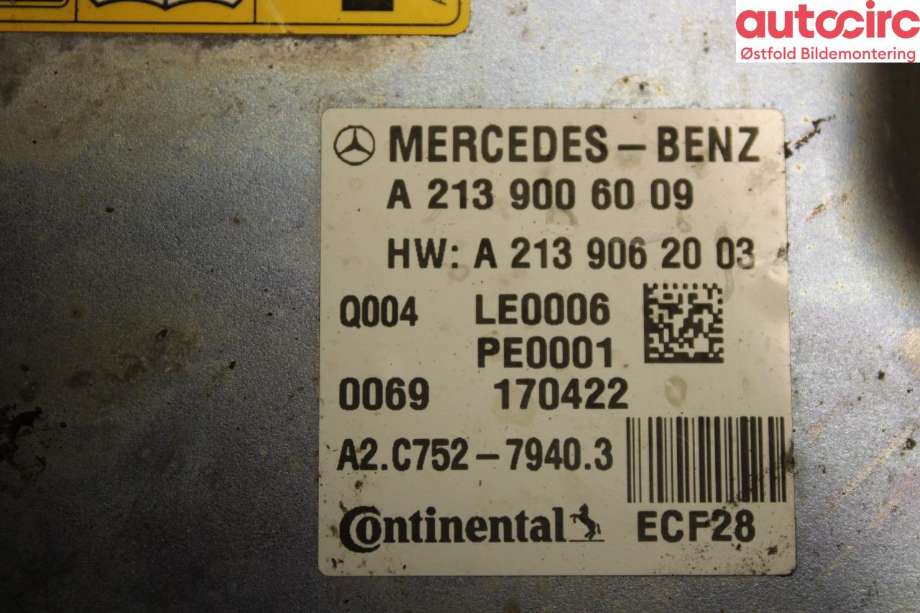 Kabel høy volt (HV) hybrid til Mercedes E-Klasse 2016-2023 (W213) (W213) (MERCEDES|)