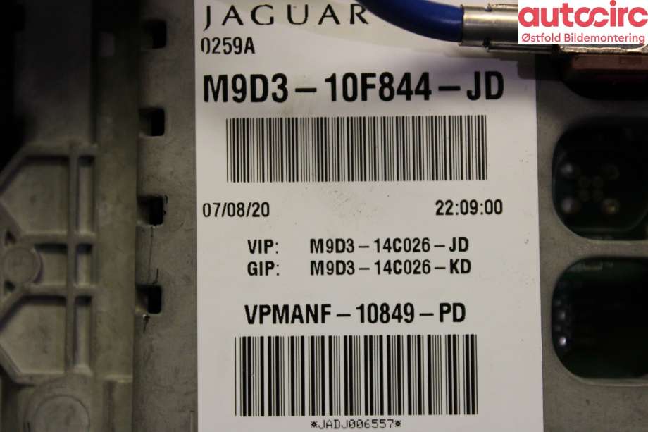 Instrumentpanel til Jaguar I-PACE 2018-->>  (JAGUAR|T4K11595|)